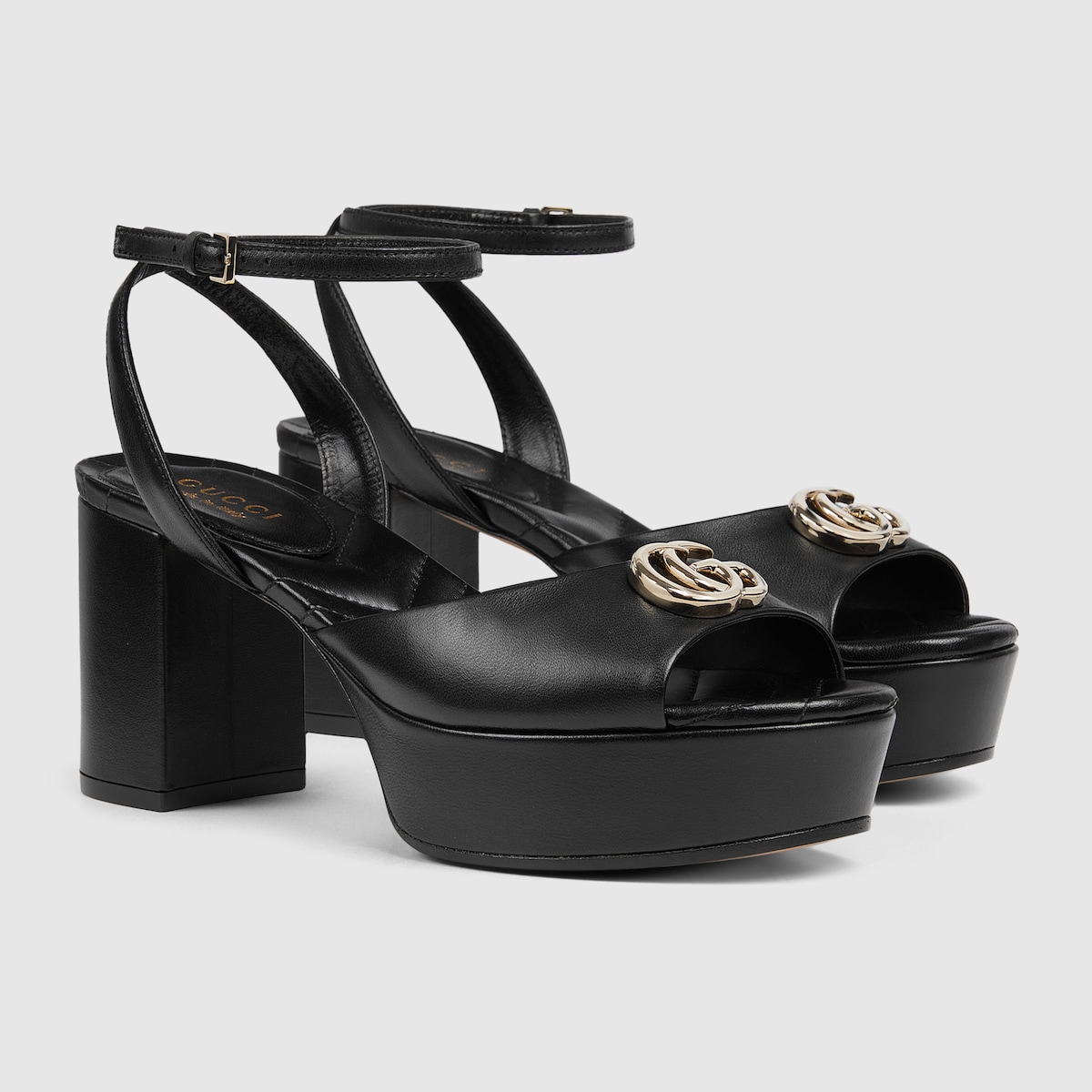 Gucci Women’s platform sandal with Double G - Image 5